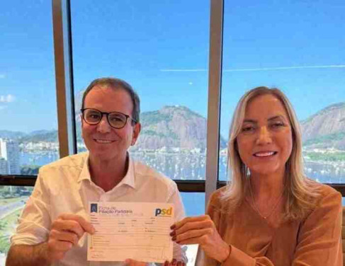 Eduardo Paes e Yara Cynthia