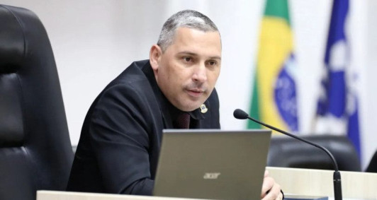Alan Mansur, presidente da C&acirc;mara de Maca&eacute;