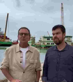 Paes com Welberth, em Maca&eacute;