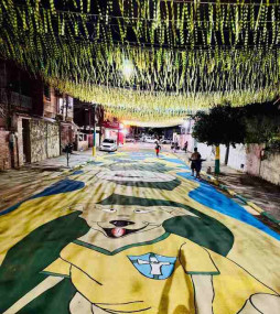 Festival de Ruas Enfeitadas colore Campos em clima de Copa do Mundo