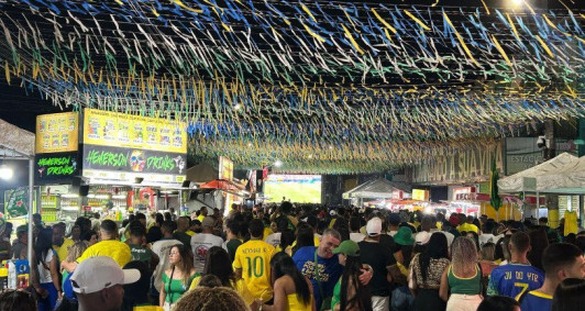 Campista acompanham estreia do Brasil contra o Marrocos