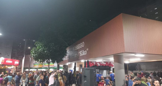 Inaugura&ccedil;&atilde;o do Boulevard Sossego Maron El Kik Junior