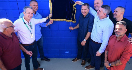 Inaugura��o da ETE Saraiva (Fotos: Divulga��o)