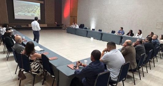 Caio Cunha apresentou dados da Reserva Caruara