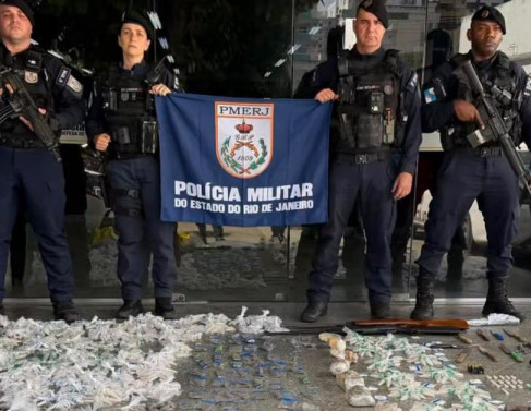 Drogas apreendidas