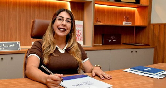 Prefeita Carla Caputi