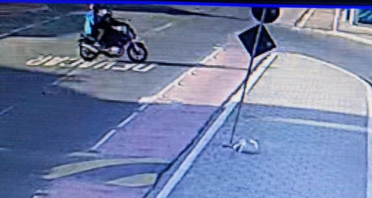 Dupla em fuga, imagens capturadas pelo CCO de Campos