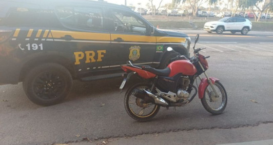 Motocicleta furtada