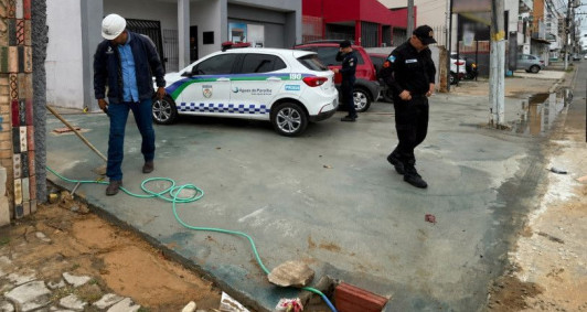 A&ccedil;&atilde;o de fiscaliza&ccedil;&atilde;o contou com o apoio da Pol&iacute;cia Militar
