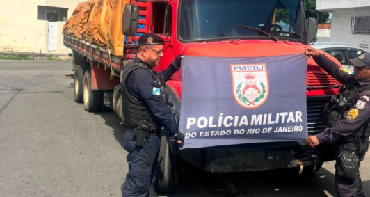 Caminh&atilde;o que havia sido roubado