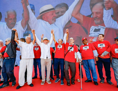Lan&ccedil;amento da campanha de Lula em S&atilde;o Bernardo do Campo