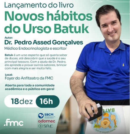 Divulga&ccedil;&atilde;o da FMC na &eacute;poca do lan&ccedil;amento do livro
