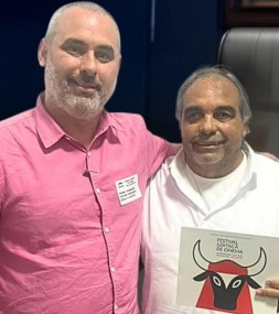 Fernando Sousa e o vereador Fernando Machado