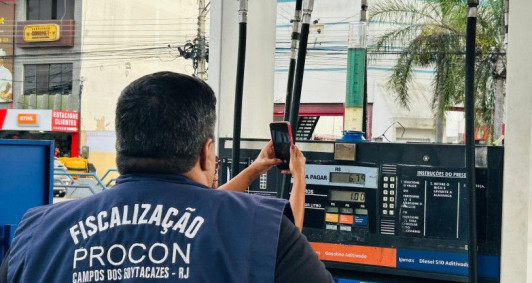 Procon Campos interdita parcialmente posto de combust&iacute;vel no Turfe Clube