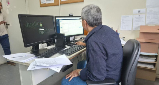 Cerim&ocirc;nia de Gera&ccedil;&atilde;o de M&iacute;dias na sede do TRE-RJ, em Campos