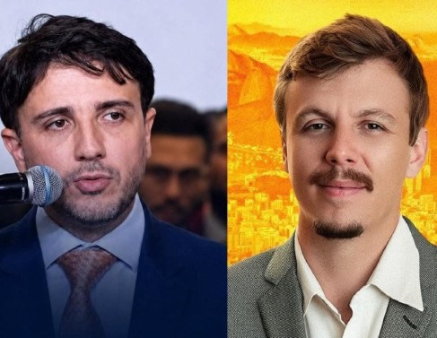 Renan Santos e H&eacute;lio Secco