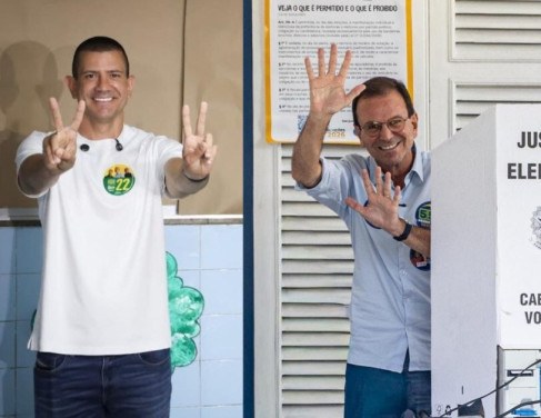Douglas Ruas e Eduardo Paes 
