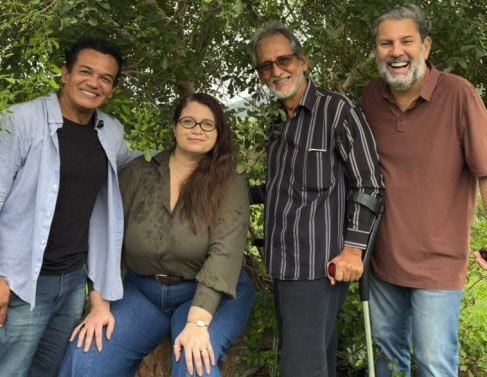 D&eacute;o Garcez, Graziela Escocard, Genilson Soares e Edvar J&uacute;nior