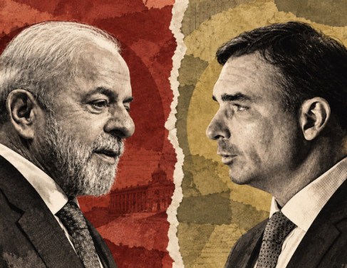 Lula e Fl&aacute;vio Bolsonaro: dias de um futuro esquecido 
