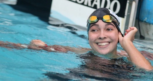 Nadadora campista Nicole de Thuin