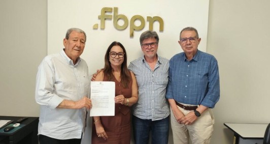 Jos&eacute; Francisco Rodrigues, professora Eliana Dias, professor Edilbert Pellegrini e Dr. Luiz Clovis Parente