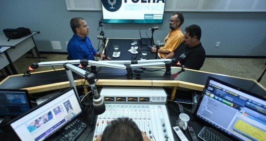 O prefeito Frederico Paes no Folha no Ar
