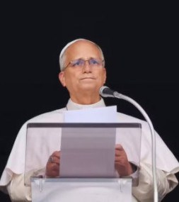 Papa Le&atilde;o conduz o Angelus no Vaticano ap&oacute;s receber alta no hospital