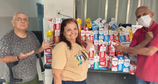 Asilo do Carmo recebe doa&ccedil;&otilde;es arrecadadas em show