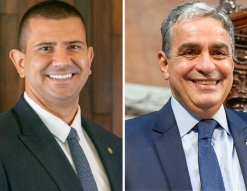 Douglas Ruas e Andr&eacute; Ceciliano 