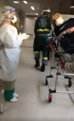Neusa Mignot recebeu alta nesta segunda