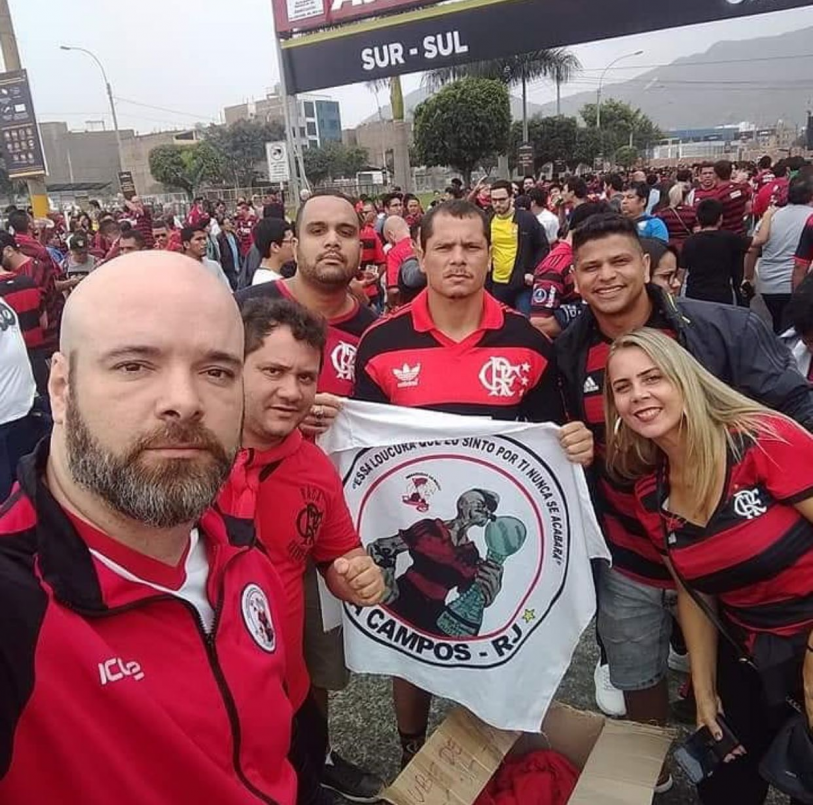 Embaixada Fla Campos também esteve representada na final da Libertadores de 2019